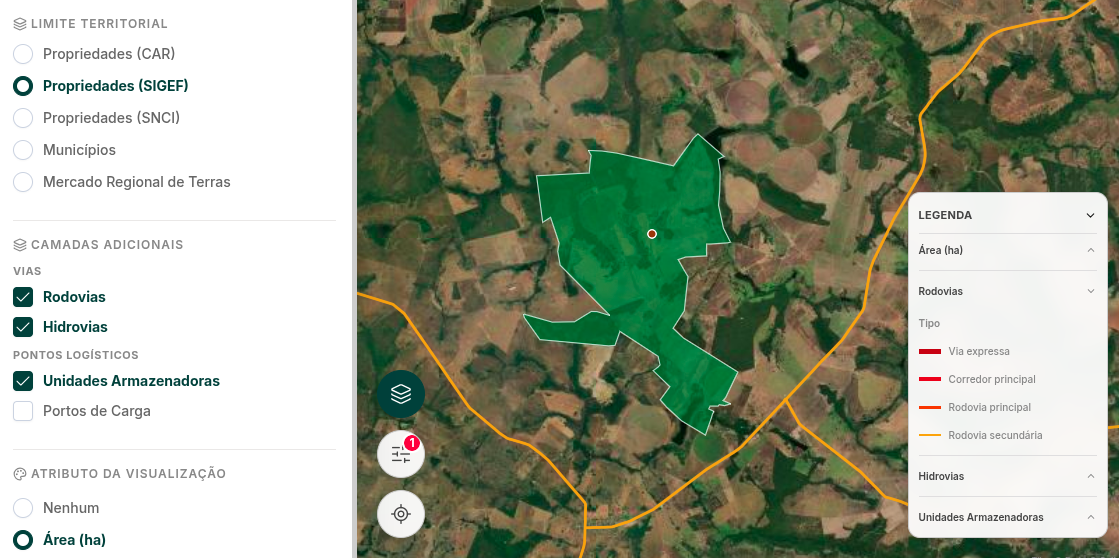 Visual da etapa: Mapeie acessos e rotas estratégicas